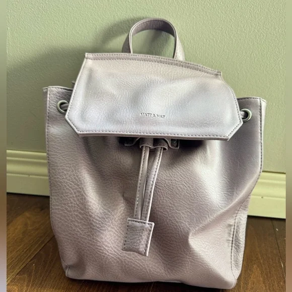 Matt & Nat Mumbai Mini Backpack in Amethyst Purple - Picture 5 of 11